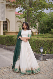 Women’s Anarkali Lehenga Choli with Treditional Dupatta