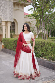 Women’s Anarkali Lehenga Choli with Treditional Dupatta