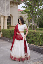 Women’s Anarkali Lehenga Choli with Treditional Dupatta