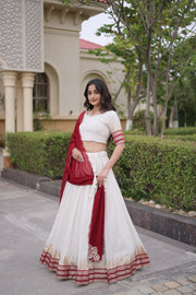Women’s Anarkali Lehenga Choli with Treditional Dupatta