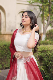Women’s Anarkali Lehenga Choli with Treditional Dupatta