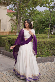 Women’s Anarkali Lehenga Choli with Treditional Dupatta