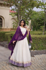 Women’s Anarkali Lehenga Choli with Treditional Dupatta