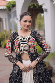 Women’s Lehenga Choli with Laheriya Print work For Women