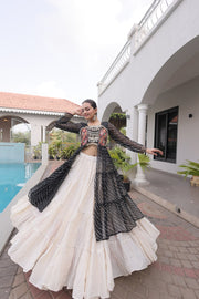 Women’s Lehenga Choli with Laheriya Print work For Women