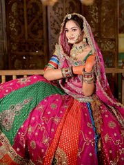 Women’s Gujarati Navratri Lehenga Choli with Real Mirror Work