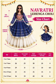 Top and Cream Flared Lehenga Skirt, Ethnic Wear for Navratri, Wedding, Festival & Party