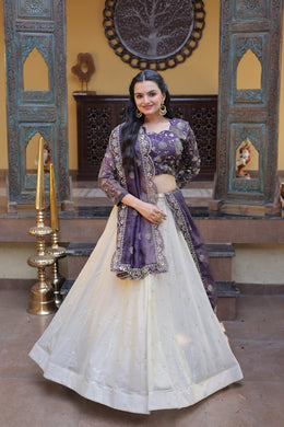 Women’s Lehenga Choli Set with Traditional Embroidery Work