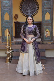 Women’s Lehenga Choli Set with Traditional Embroidery Work