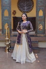 Women’s Lehenga Choli Set with Traditional Embroidery Work