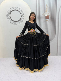 Women’s Pure Cotton Navratri Special Lehenga Choli Set
