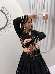 Women’s Pure Cotton Navratri Special Lehenga Choli Set