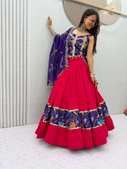 Women’s Lehenga Choli with Dupatta, Traditional Indian Ethnic Wear