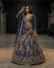 Women’s Premium Soft Net Lehenga Choli Set