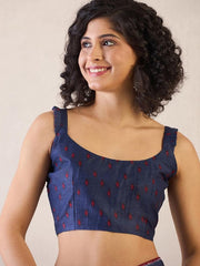 Women’s Ready to Wear Mul Cotton Saree with Pocket For Trdaitional look