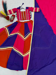 Women’s Lehenga Choli Set with Dupatta, Traditional Ethnic Flared Choli