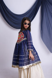 Top and Cream Flared Lehenga Skirt, Ethnic Wear for Navratri, Wedding, Festival & Party