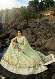 Women’s Treditional Embroidered Lehenga Choli with Dupatta.