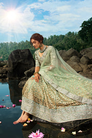 Women’s Treditional Embroidered Lehenga Choli with Dupatta.