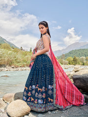 Designer Traditional Lahenga Choli Indian Ethnic Wear