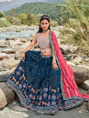 Designer Traditional Lahenga Choli Indian Ethnic Wear