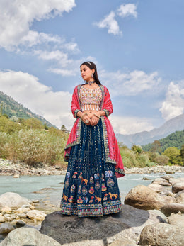 Designer Traditional Lahenga Choli Indian Ethnic Wear