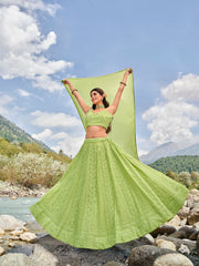 Designer Indian Lahenga Choli Ethnic Wear for Wedding, Festive & Party Wear.