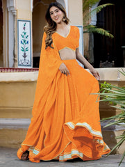 Women’s Bandhani Print Lehenga Choli with Dupatta