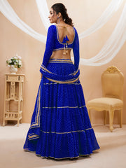 Women’s Embroidered Lehenga Choli with Dupatta