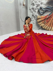 Women’s Lehenga Choli Set, Traditional Indian Ethnic Wear