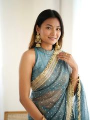Saree for Women’s Embroidered Designer Saree