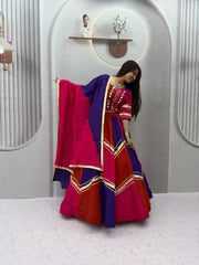 Women’s Lehenga Choli Set with Dupatta, Traditional Ethnic Flared Choli