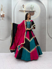 Women’s Lehenga Choli Set with Dupatta, Traditional Ethnic Flared Choli