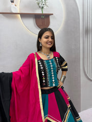 Women’s Lehenga Choli Set with Dupatta, Traditional Ethnic Flared Choli
