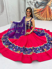 Women’s Lehenga Choli with Dupatta, Traditional Indian Ethnic Wear
