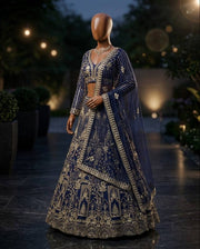 Women’s Premium Soft Net Lehenga Choli Set