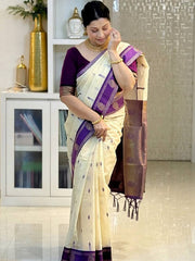 Indian Saree with Matching Blouse for Wedding, Festival, Party & Traditional Wear