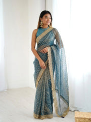 Saree for Women’s Embroidered Designer Saree