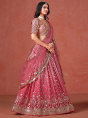 Women’s Zari Embroidery Designer Lehenga Choli for teaditional look