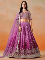 Women’s Zari Embroidery Designer Lehenga Choli for teaditional look