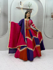 Women’s Lehenga Choli Set with Dupatta, Traditional Ethnic Flared Choli